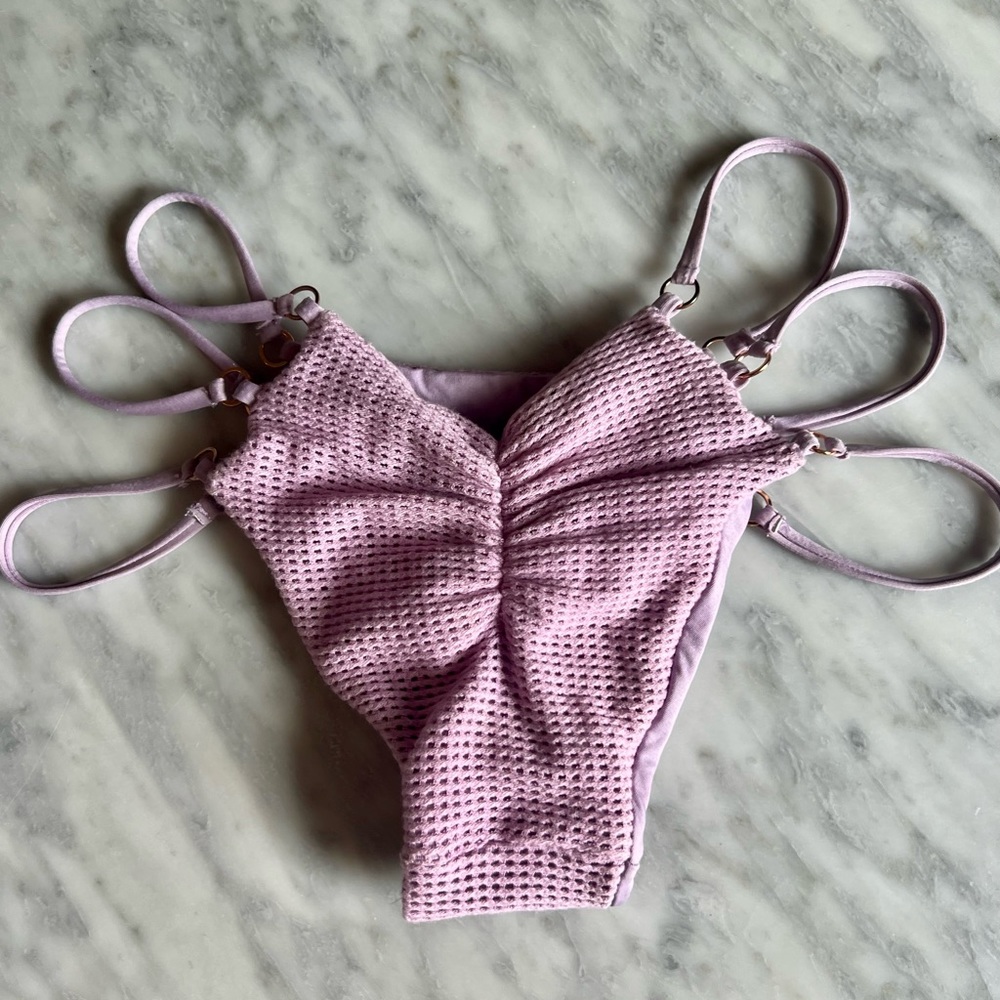 Blue Life Lilac bikini bottom